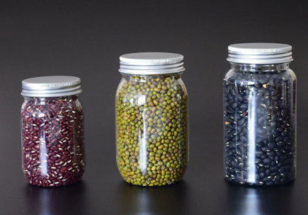Plastic food container samples for bottle and mould review