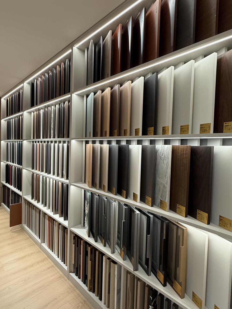 3500m²实体选材展厅